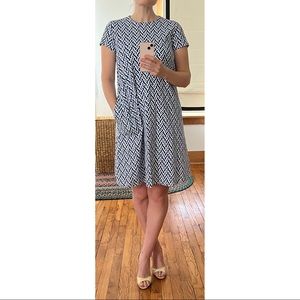 NWT J. McLaughlin cap sleeve swing dress